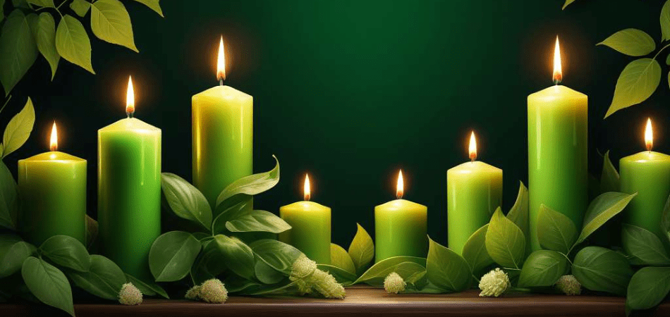 velas verdes